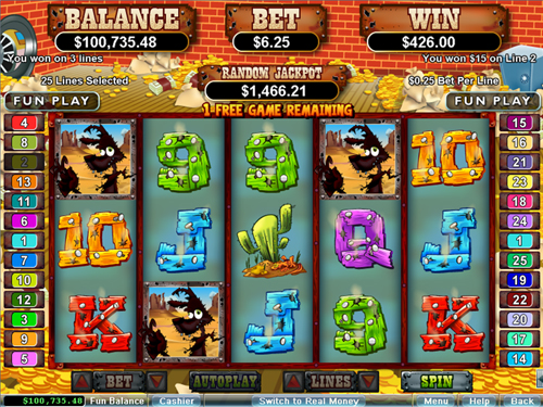 free Coyote Cash free spins wild win