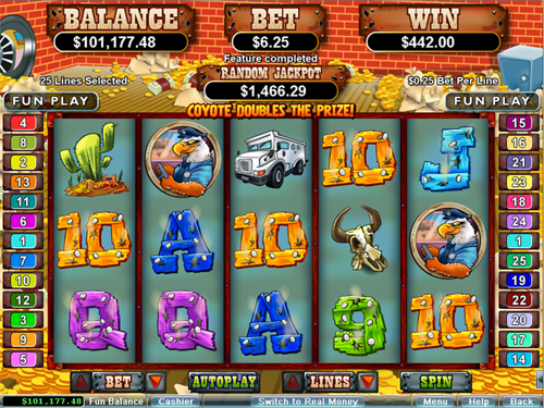 free Coyote Cash free games total win