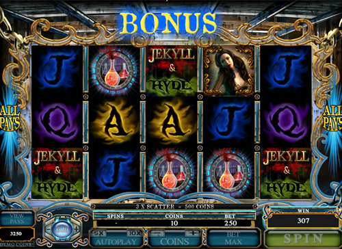 free Jekyll and Hyde free games twister feature