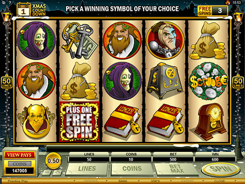 free Scrooge free games feature one more free spin