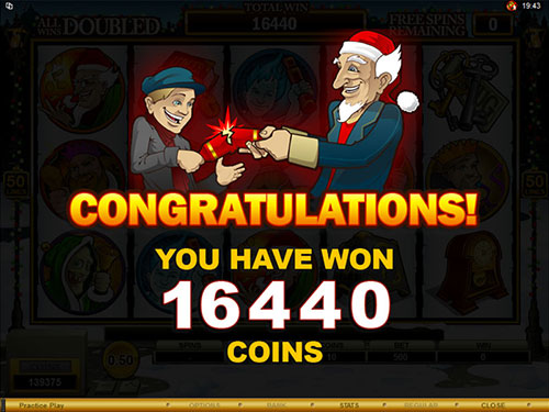 free Scrooge free spins total prize