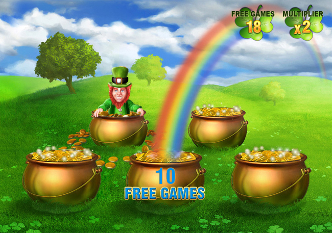 free Irish Luck slot bonus feature