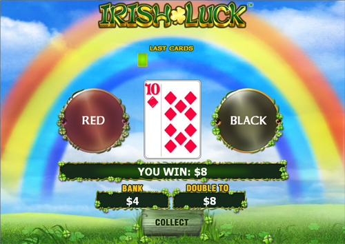 free Irish Luck Gamble Feature