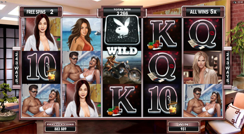 free Playboy free spins feature