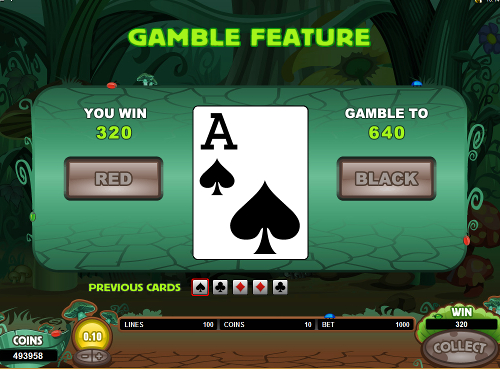 free Cashapillar slot gamble feature