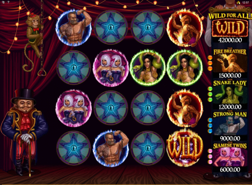 free The Twisted Circus bonus feature