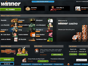 Winner Casino Lobby