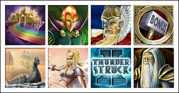 free Thunderstruck 2 slot game symbols