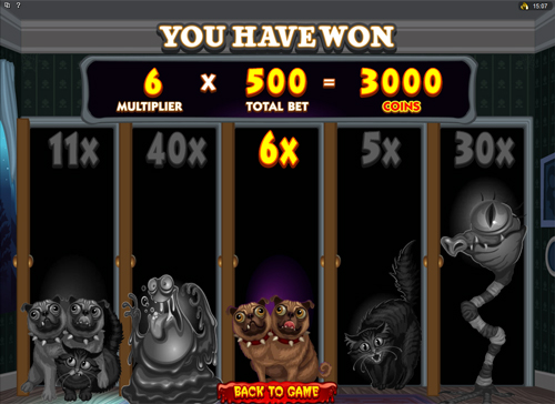free Monsters In The Closet Bonus Game Prize