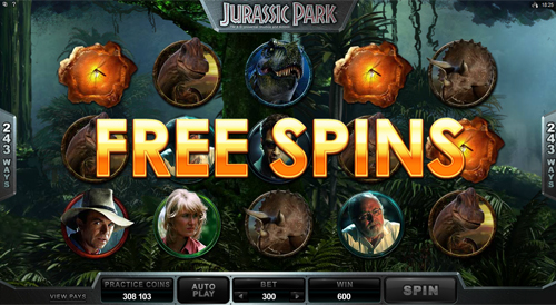 free Jurassic Park  free spins