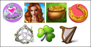 free Irish Luck slot game symbols