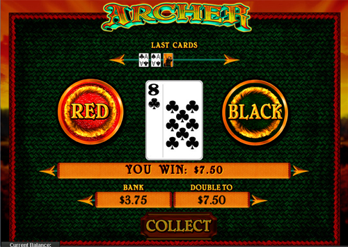 free Archer gamble feature