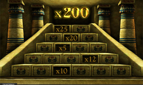 free The Pyramid of Ramsses bonus game
