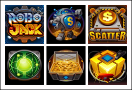 free RoboJack slot game symbols