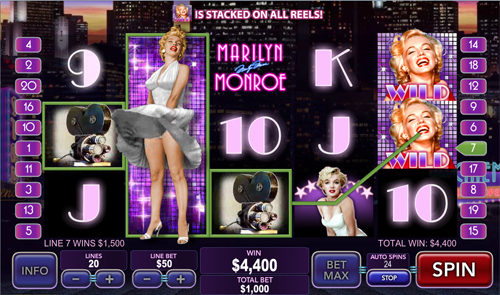 free Marilyn Monroe Stacked Wilds