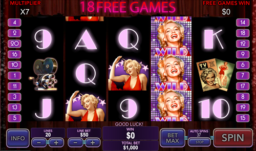 free Marilyn Monroe 8 free games