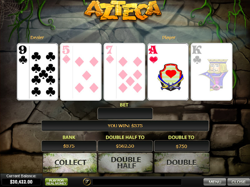 free Azteca gamble feature