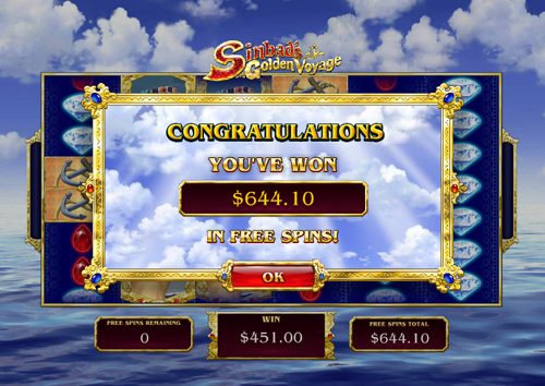 free Sinbad's Golden Voyage 8 free games