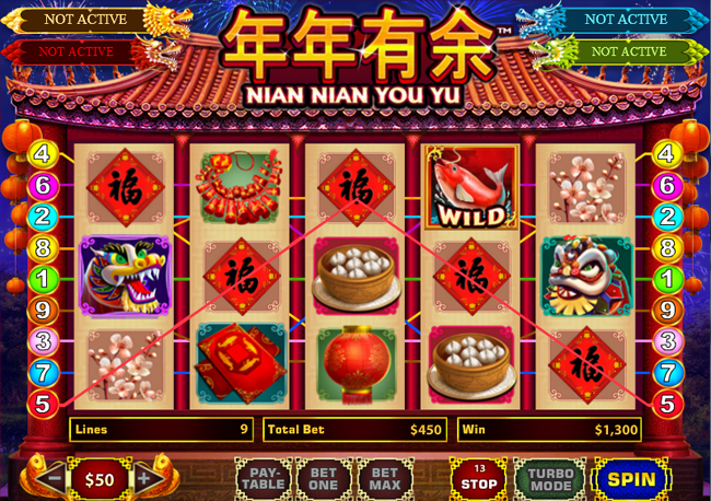 free Nian Nian You Yu slot bonus feature
