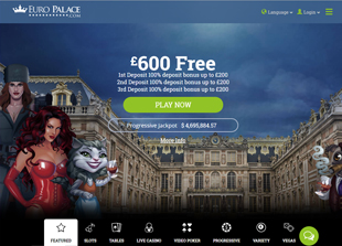 Europalace Casino Instant Play